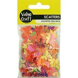 AussieSuperStore Party Essentials Butterflies Shape Party Scatters Butterflies Shape Party Scatters | Party Confetti & Table Scatter Decoration 9331468054917 VJY644